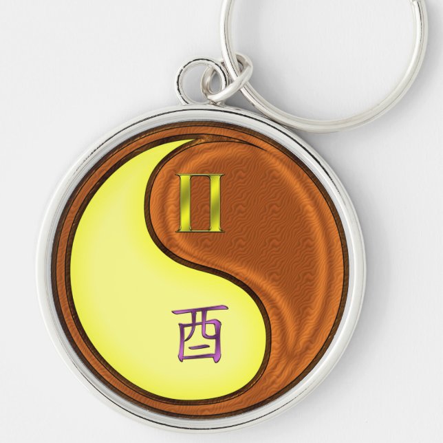 Chaveiro Gemini & Wood Rooster (Frente)