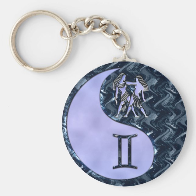 Chaveiro Gemini Yin Yang (Frente)