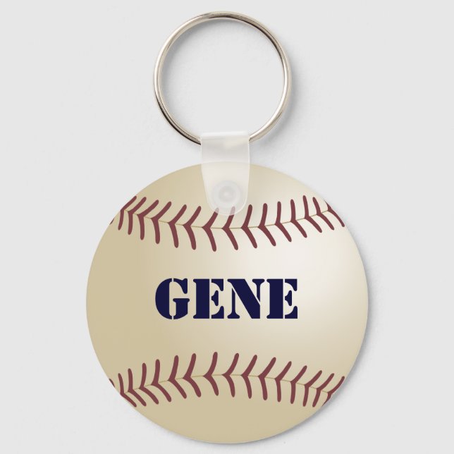 Chaveiro Gene Baseball Keychain por 369MyName (Frente)