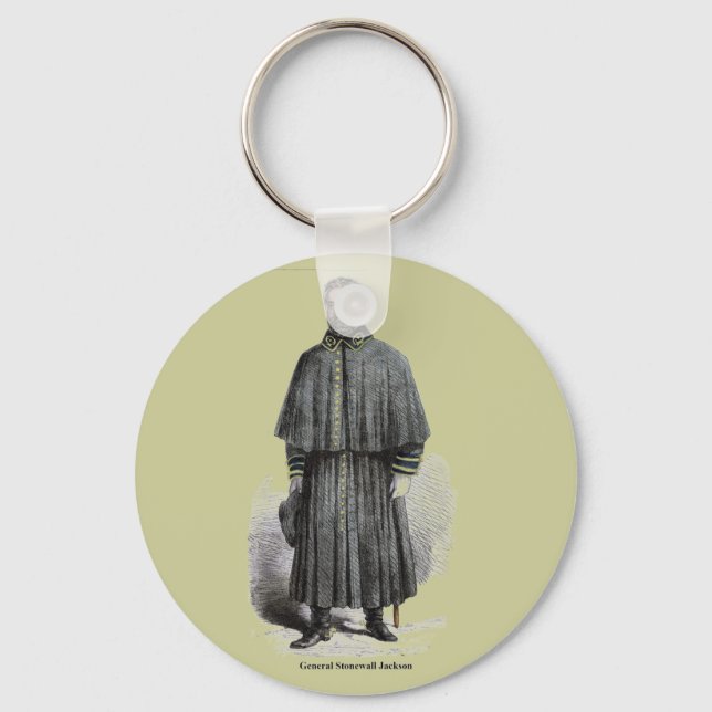 Chaveiro General Stonewall Jackson (Frente)