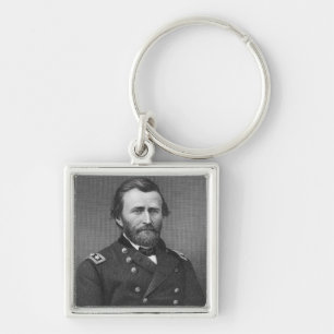 Chaveiro General Ulysses Simpson Grant, gravado após uma