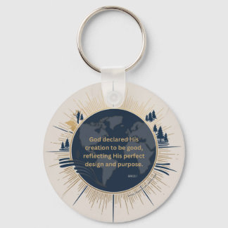 Chaveiro Gênesis 1:31 - A criação de Deus foi boa