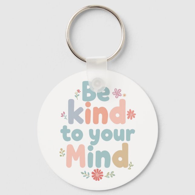 Chaveiro Gentle Self Care and Positive Reminder (Frente)