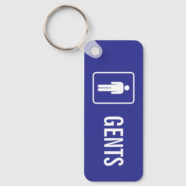 Chaveiro gentlemen Toilet Keychain (Frente)