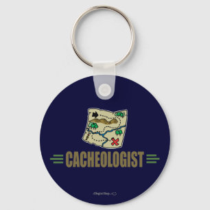 Chaveiro Geocaching Humorístico