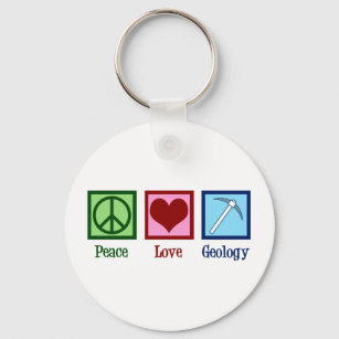 Chaveiro Geologia do Amor pela Paz