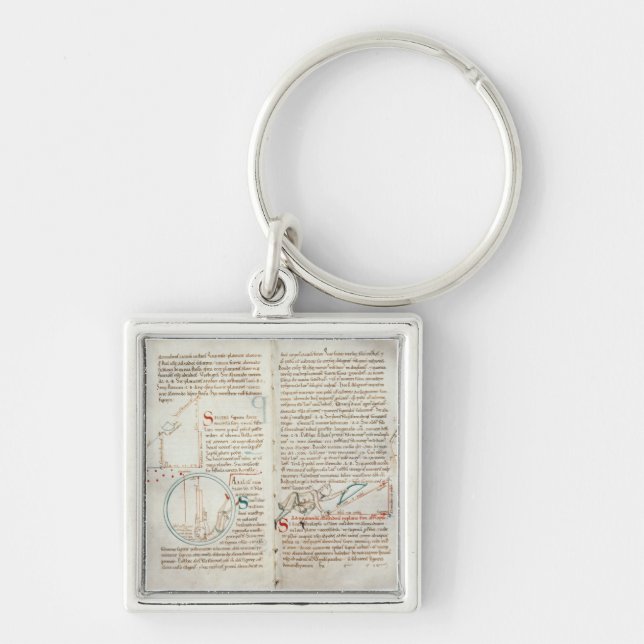 Chaveiro Geometria f.32 & 33 da Senhora 235, 'de um (Frente)