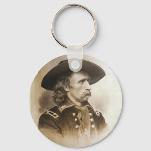 Chaveiro George Armstrong Custer cerca dos 1860s