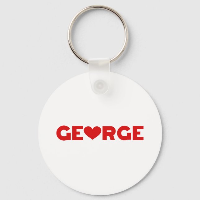 Chaveiro George Love (Frente)