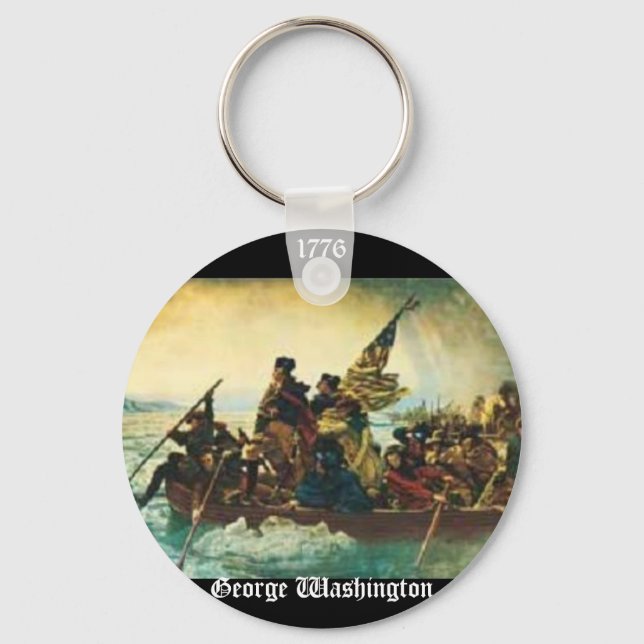 Chaveiro George Washington atravessando o rio Delaware (Frente)