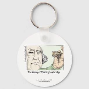 Chaveiro George Washington Bridge Funny Key Chain