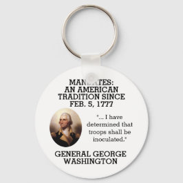 Chaveiro George Washington Mandates Desde 1777