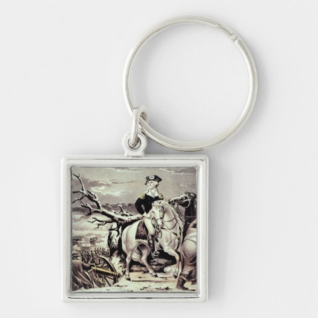 Chaveiro George Washington que cruza o Delaware (Frente)