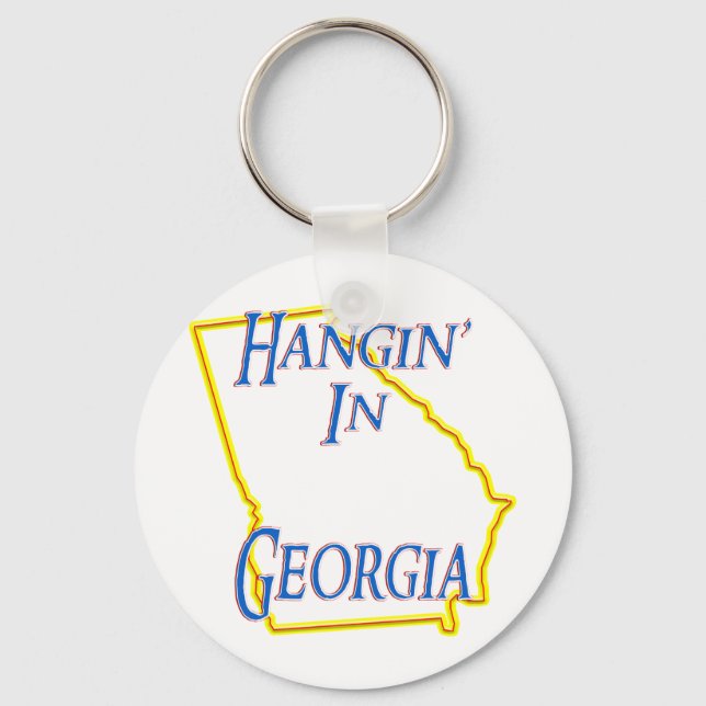 Chaveiro Geórgia - Hangin' (Frente)
