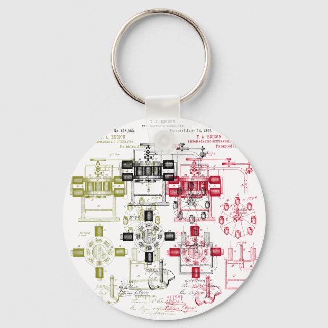 Chaveiro Gerador Edison (Frente)
