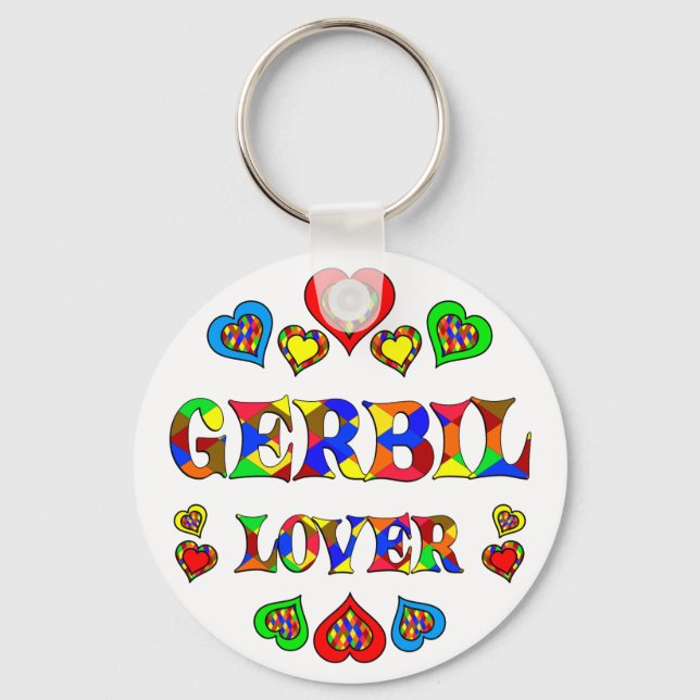 Chaveiro Gerbil Lover (Frente)
