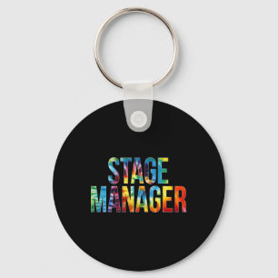 Chaveiro Gerente de Palco Dia de Apreciação do Tie Dye Olá