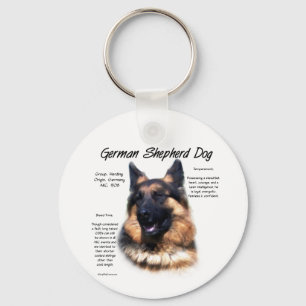 Chaveiro German shepherd (cabelos longos) História Design