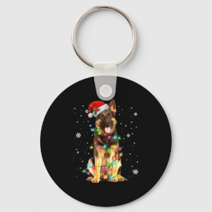 Chaveiro German shepherd Cão Árvore Natal Doce Xmas Do