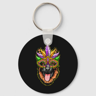 Chaveiro German shepherd Máscara