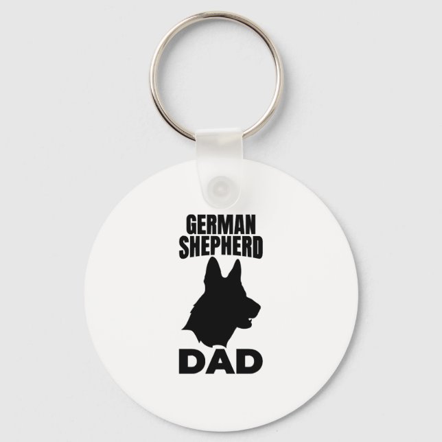 Chaveiro German shepherd Papa (Frente)