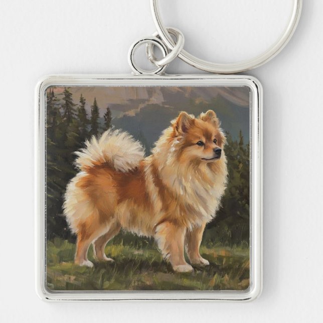 Chaveiro German Spitz (Frente)