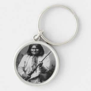 Chaveiro 'Geronimo com a arma no Ready