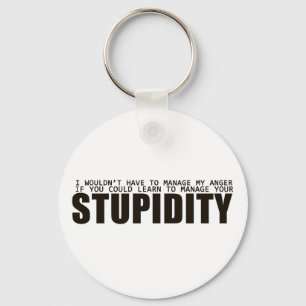 Chaveiro Gestão da estupidez