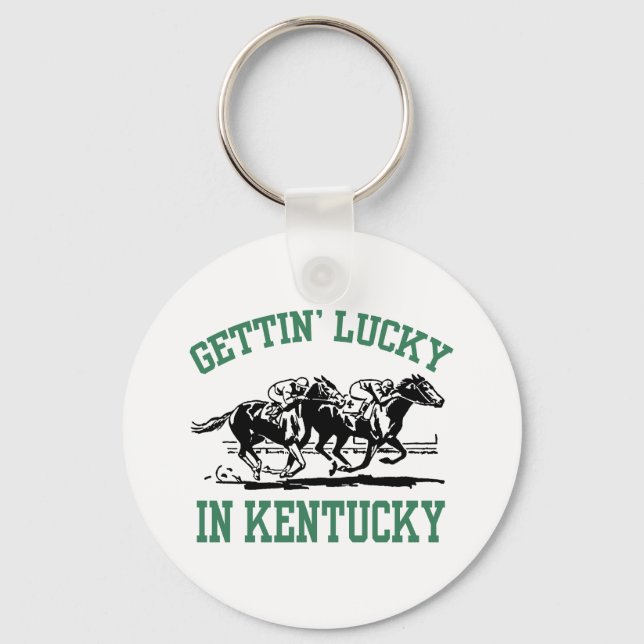 Chaveiro Gettin' Lucky in Kentucky (Frente)