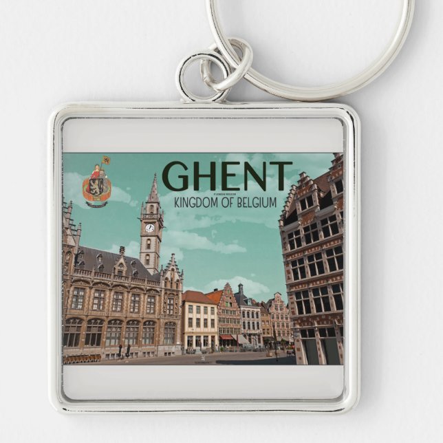 Chaveiro Ghent - Korenmarkt (Frente)