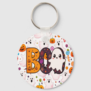 Chaveiro Ghost Candy Halloween Bonito a Spooky Sweet