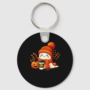 Chaveiro Ghost Ghost Pumpkin Spice Cup Fall Beber
