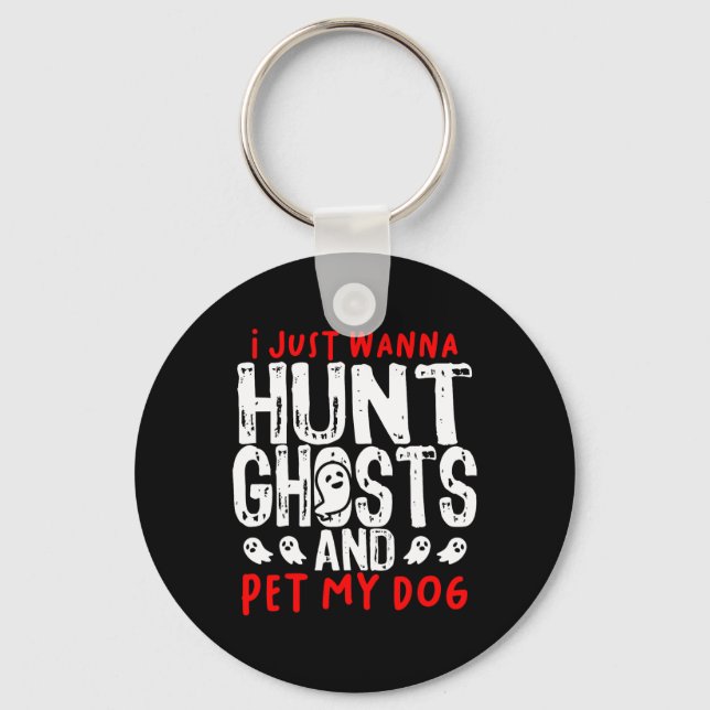 Chaveiro Ghost Hunter Paranormal Hunter Investigator Dog L (Frente)