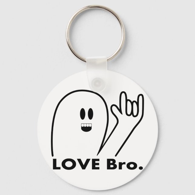 Chaveiro Ghost Love Bro. (Frente)