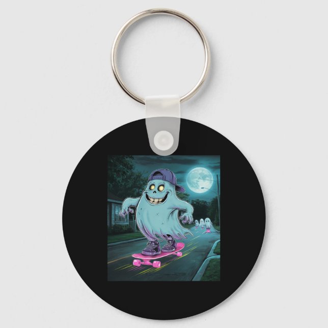 Chaveiro Ghost Summerdal Apenas Esperando O Halloween (Frente)