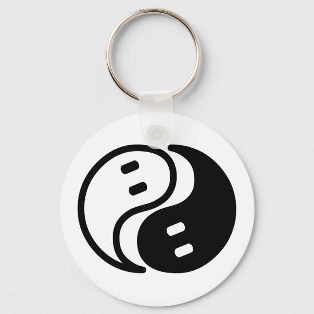 Chaveiro Ghost Yin Yang (Frente)