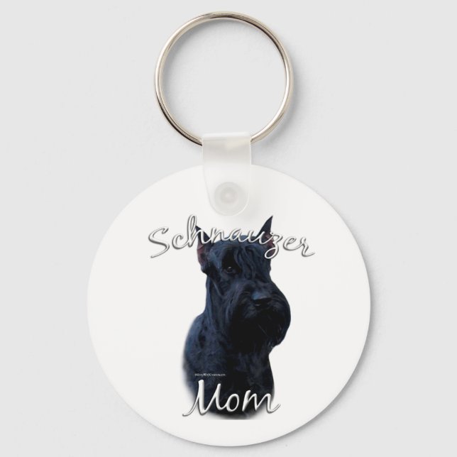 Chaveiro Giant Schnauzer Mãe 2 (Frente)