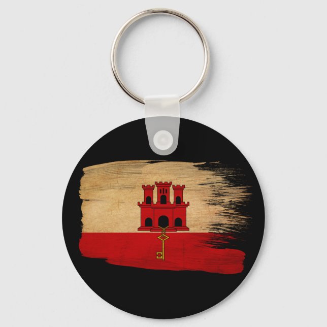 Chaveiro Gibraltar Flag (Frente)