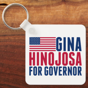 Chaveiro Gina Hinojosa para Governadora 2026 Eleição Texas