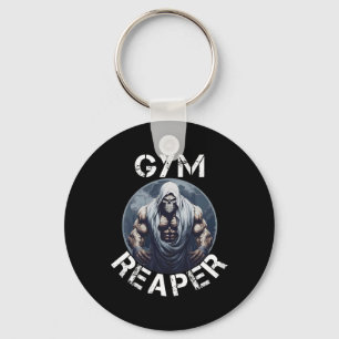 Chaveiro Ginásio Ceifador Fitness Halloween Esqueleto Trein