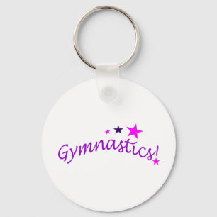 Chaveiro Ginástica arqueada com estrelas