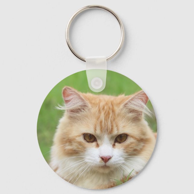 Chaveiro Ginger e White Cat, tão fofo! (Frente)