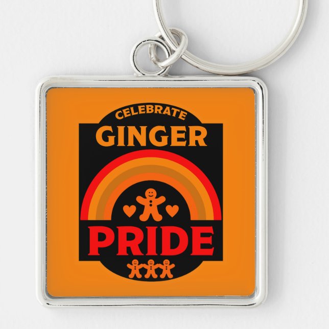 Chaveiro Ginger Haired Pride (Frente)