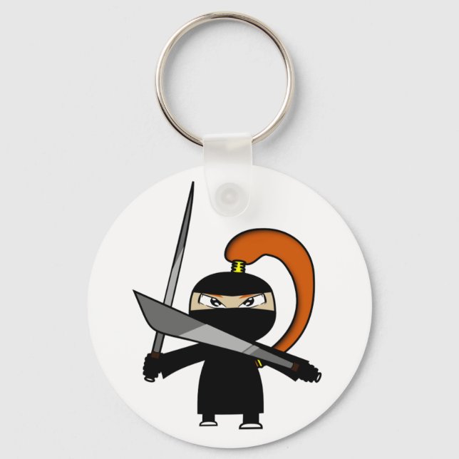 Chaveiro Ginger Ninja Figura 3 (Frente)