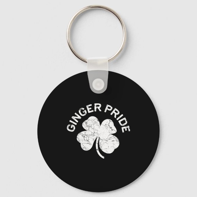 Chaveiro Ginger Pride Shirt Irish Men Women St Patricks Day (Frente)
