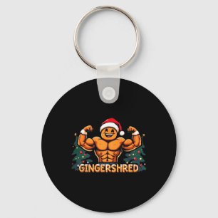 Chaveiro Gingershred Engraçado Homem de Biscoito de Gengibr