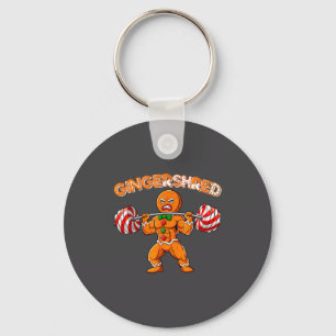 Chaveiro Gingershred Engraçado Homem de Biscoito de Gengibr