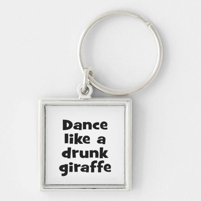 Chaveiro Girafa do bebado de dança bf (Frente)