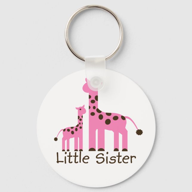 Chaveiro Giraffe Little Sister (Frente)