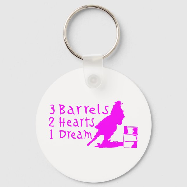 CHAVEIRO GIRL BARREL RACING (Frente)